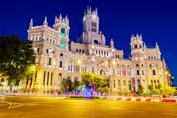 Fototapeta na wymiar Madrid Spain Urban City view