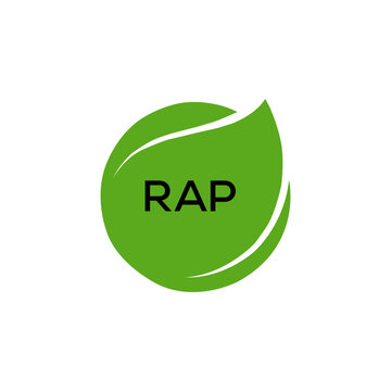 RAP Letter logo design template vector. RAP Business abstract connection vector logo. RAP icon circle logotype.
