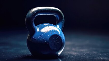 Unleashing the Power Within. Exploring the Close-up Kettlebell's Potential
 - obrazy, fototapety, plakaty