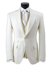 White Clothing Casual, Suit Jacket Suit and Tuxedo With Small Gingham Pattern On Transparent Background