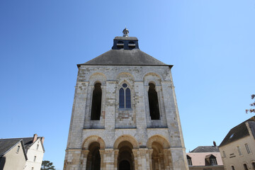 Fleury abbey, Saint Benoit sur Loire, France, exteriors