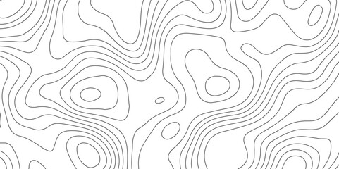 Abstract pattern with lines Topographic map. Geographic mountain relief . Modern design with white background wavy pattern design. Background for desktop, topology, digital art . - obrazy, fototapety, plakaty
