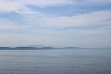 Iles près de l'Ile de Vancouver