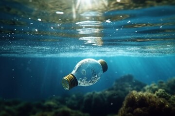 Ocean pollution, Environmental contamination. Generative AI