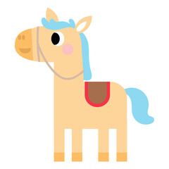 horse cartoon clipart
