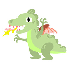dragon cartoon clipart