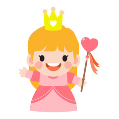 princess cartoon clipart