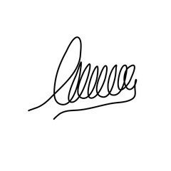 Abstract scribble pencil 