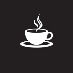 Sip and Savor Mastery Vector Black Icon Coffee Cup Brewing Excellence Essence Black Coffee Cup Logo