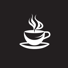 Savoring Moments Black Logo Icon of Coffee Cup Brewing Delight Coffee Cup Vector in Black Icon