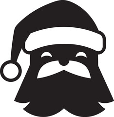 Iced Out Santa Style Cool Black Santa Chill Claus Vibe Vector Black Cool Santa