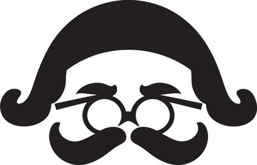 Cool Yule Iconic Cool Santa Black Logo Iced Out Santa Style Vector Black Cool Santa