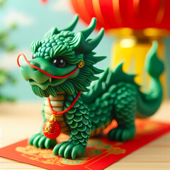 Fototapeta premium chinese new year dragon