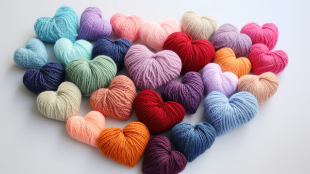 Rainbow Hearts: Threaded Love Creation