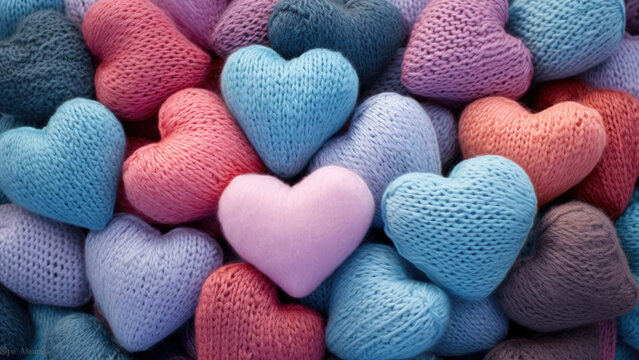 Heartstring Symphony: Colorful Threaded Embrace