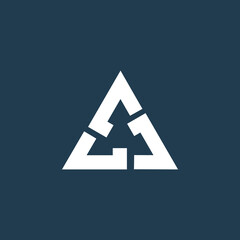 triangle logo design