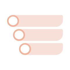 Obraz premium List infographics Element 