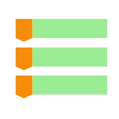 List infographics Element 