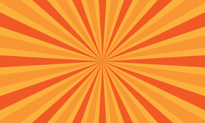 【お祝い】レトロなサンバーストの背景