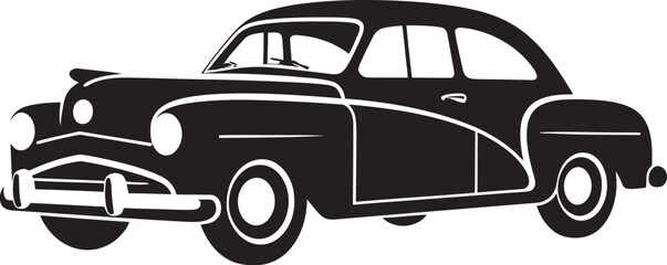 Iconic Vintage Black Logo Vintage Car Vintage Radiance Vintage Emblem Icon