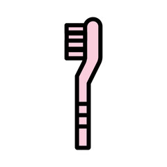 Brush Tooth Care Filled Outline Icon