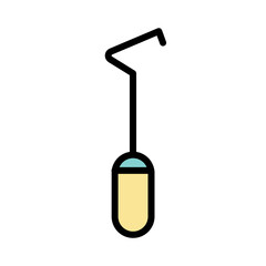 Care Dental Tool Filled Outline Icon