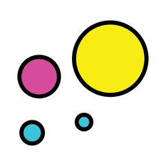 Activities Bubbles Diving Filled Outline Icon