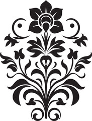 Obraz premium Artistic Heritage Logo Filigree Icon Filigree Mastery Vintage Emblem Icon