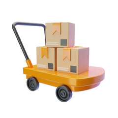 3d Icon Logistic Dolly