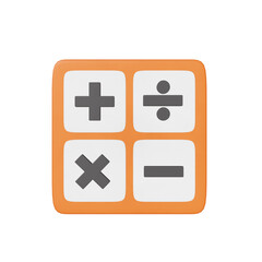 Obraz premium Calculator