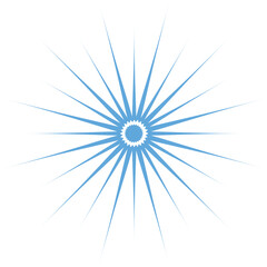 Obraz premium blink of the star on the sky, wink of the light of the sun and moon