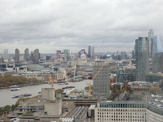Vistas de la ciudad de Londres