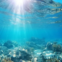 Foto op Aluminium 海中の珊瑚。AI生成画像 © saharam