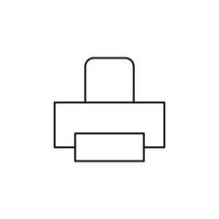 Outline Printer Icon