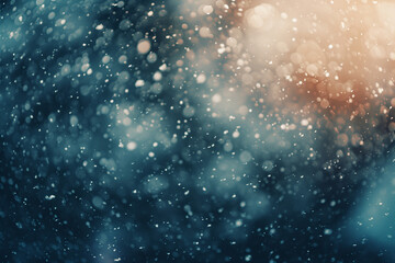 Obraz premium Beautiful background image with snow falling