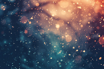 Beautiful background image with snow falling