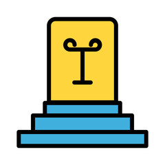 Alram Bell Business Filled Outline Icon