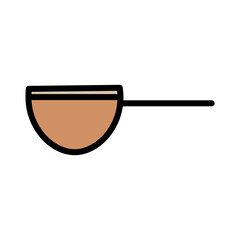 Pan Kitchen Tool Filled Outline Icon