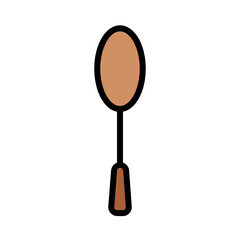 Spoon Kitchen Tool Filled Outline Icon