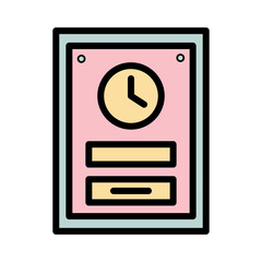 Panel Surgical Tool Filled Outline Icon