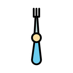 Retractor Surgical Tool Filled Outline Icon