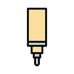 Stick Medical Tool Filled Outline Icon