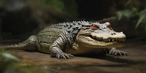 Obraz premium alligator in the everglades