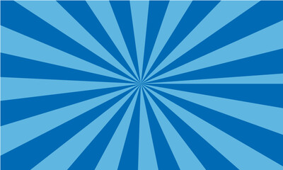 サンバースト集中線　背景素材	