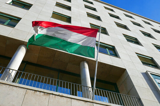 B&uuml;rogeb&auml;udes des Parlaments in Budapest