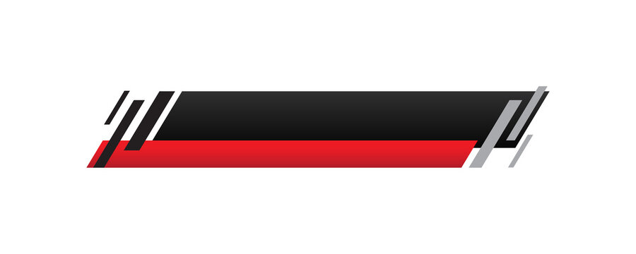 banner Bars. Sport News. Streaming Video template PNG