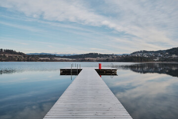 pier on the lake