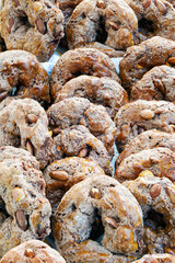 The typical Neapolitan Christmas dessert called Roccocò.