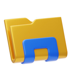 File Explorer 3d Illustration