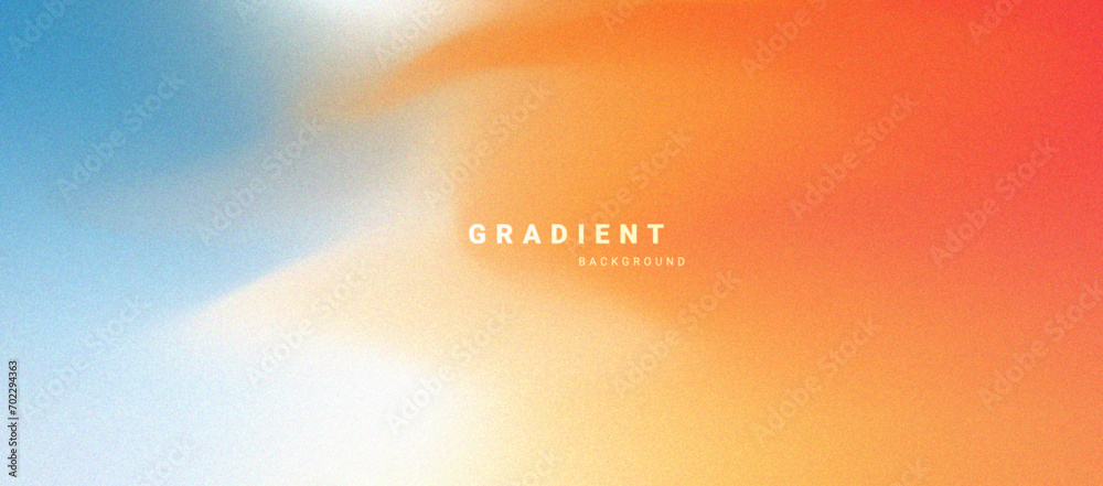 Poster Abstract gradient background with grainy texture